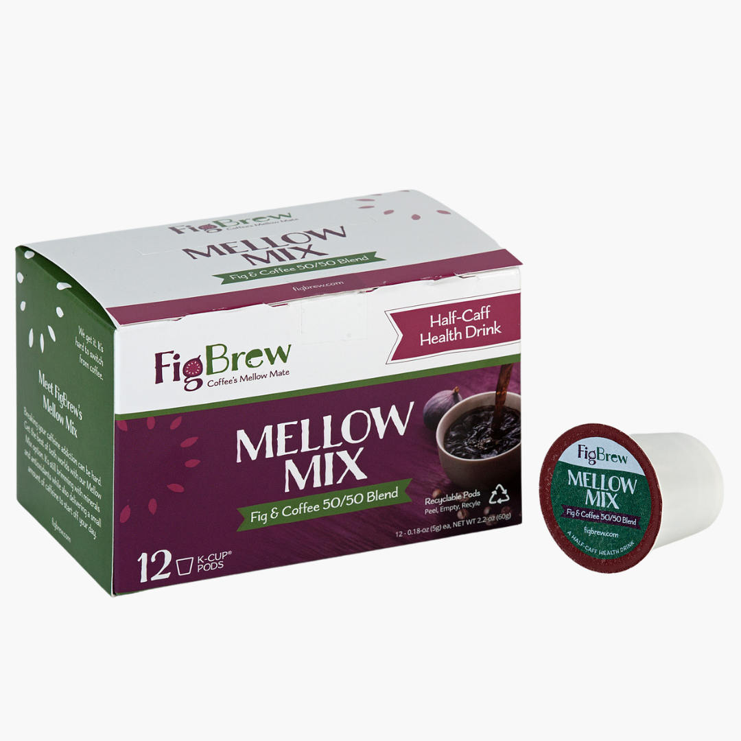 Half caff coffee k cups hot sale