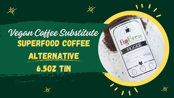 Vegan Coffee Substitute: Superfood Coffee Alternative 6.5oz Tin