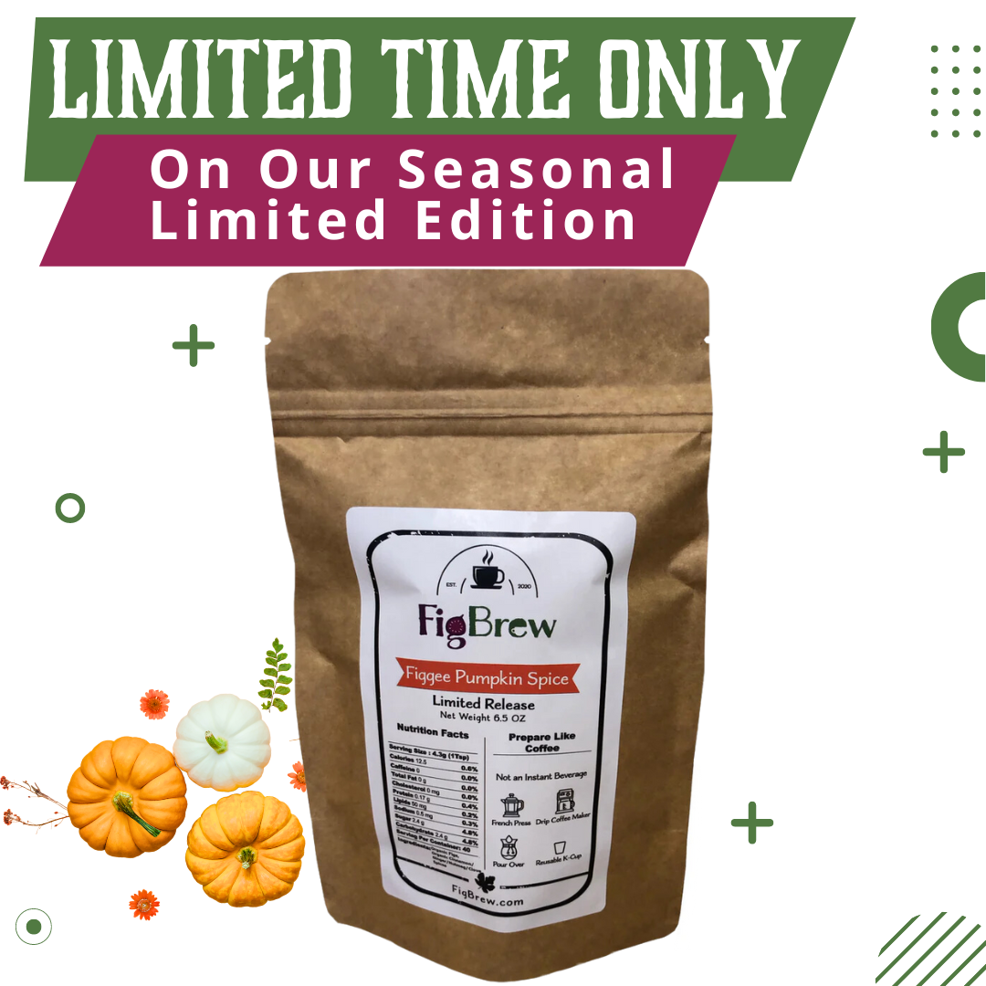 Figgee Pumpkin Spice Blend Refill Bag (6.5oz - Caffeine Free)