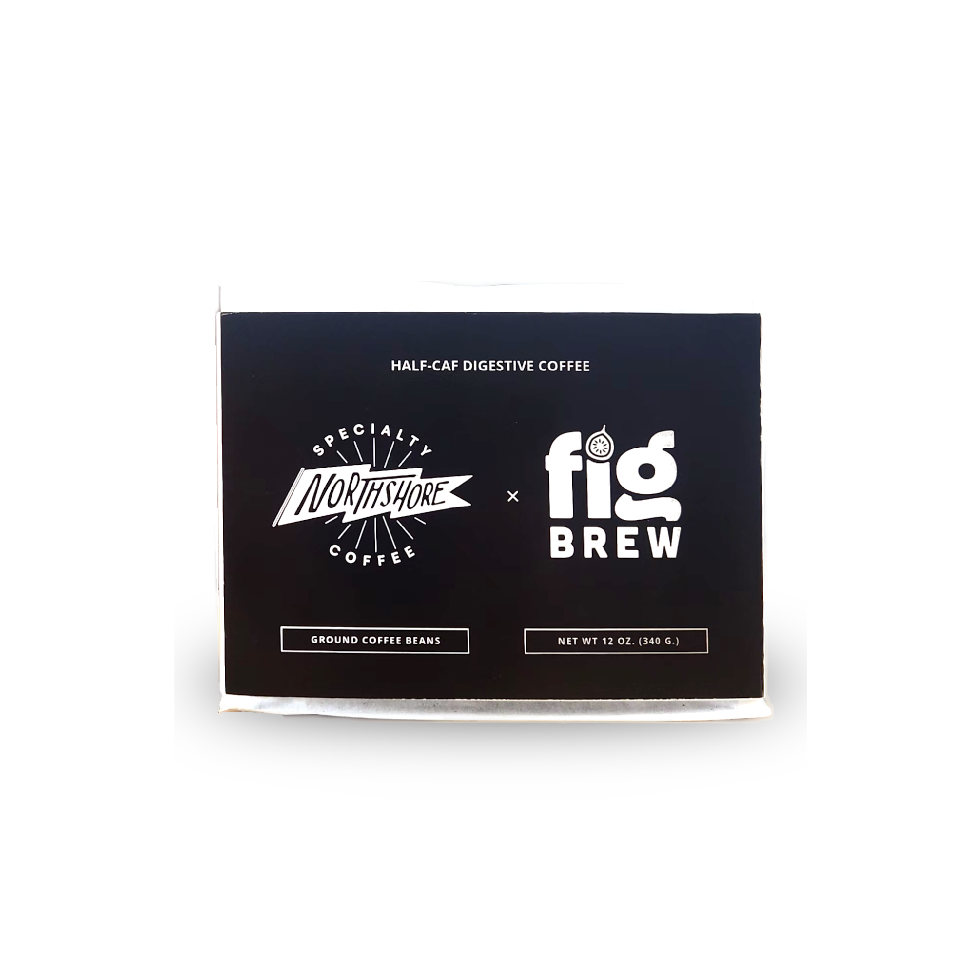 Northshore Half-Caf Digestive Coffee Blend 12-oz Bag