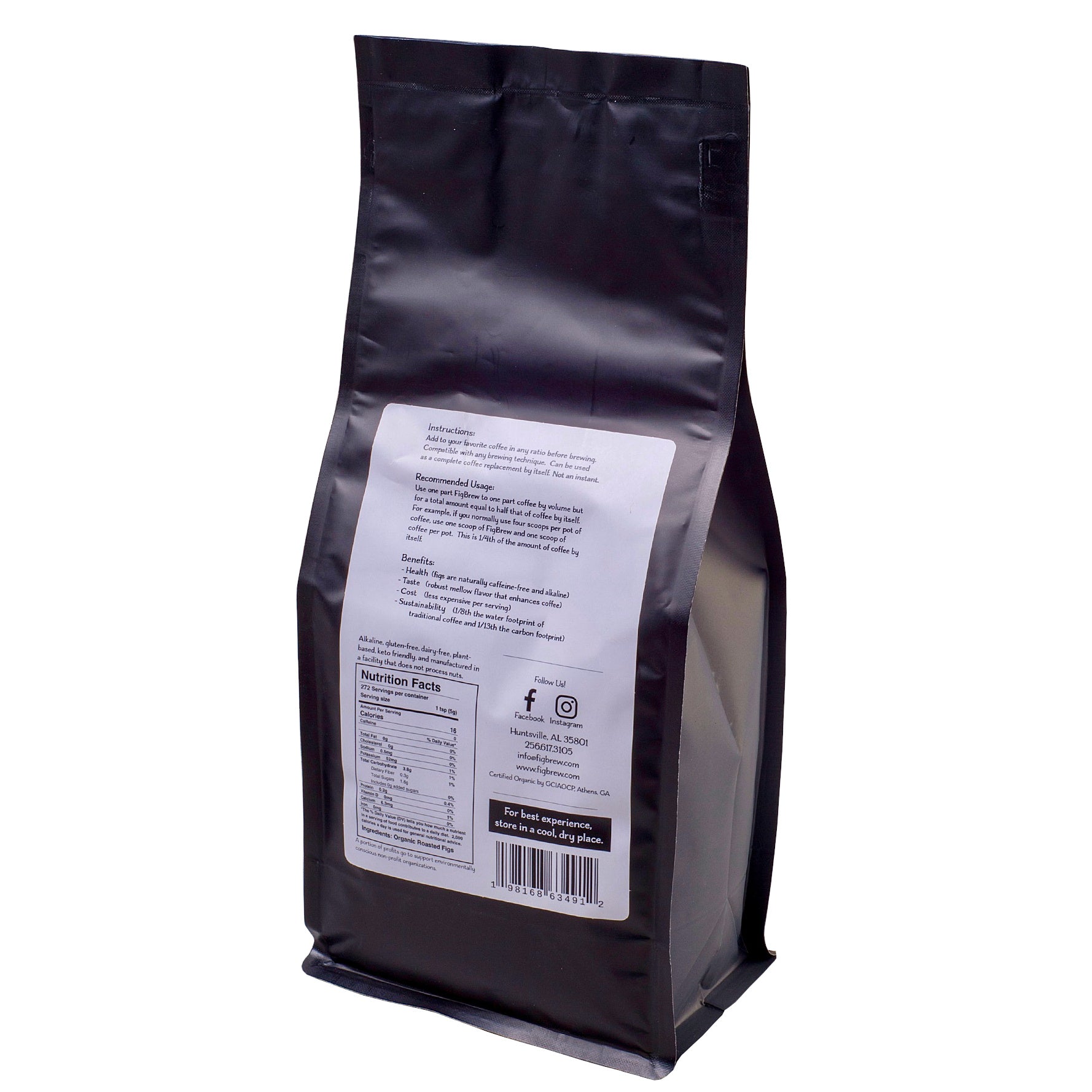 Coffee Supplement 3-lb Bag (Caffeine-Free)