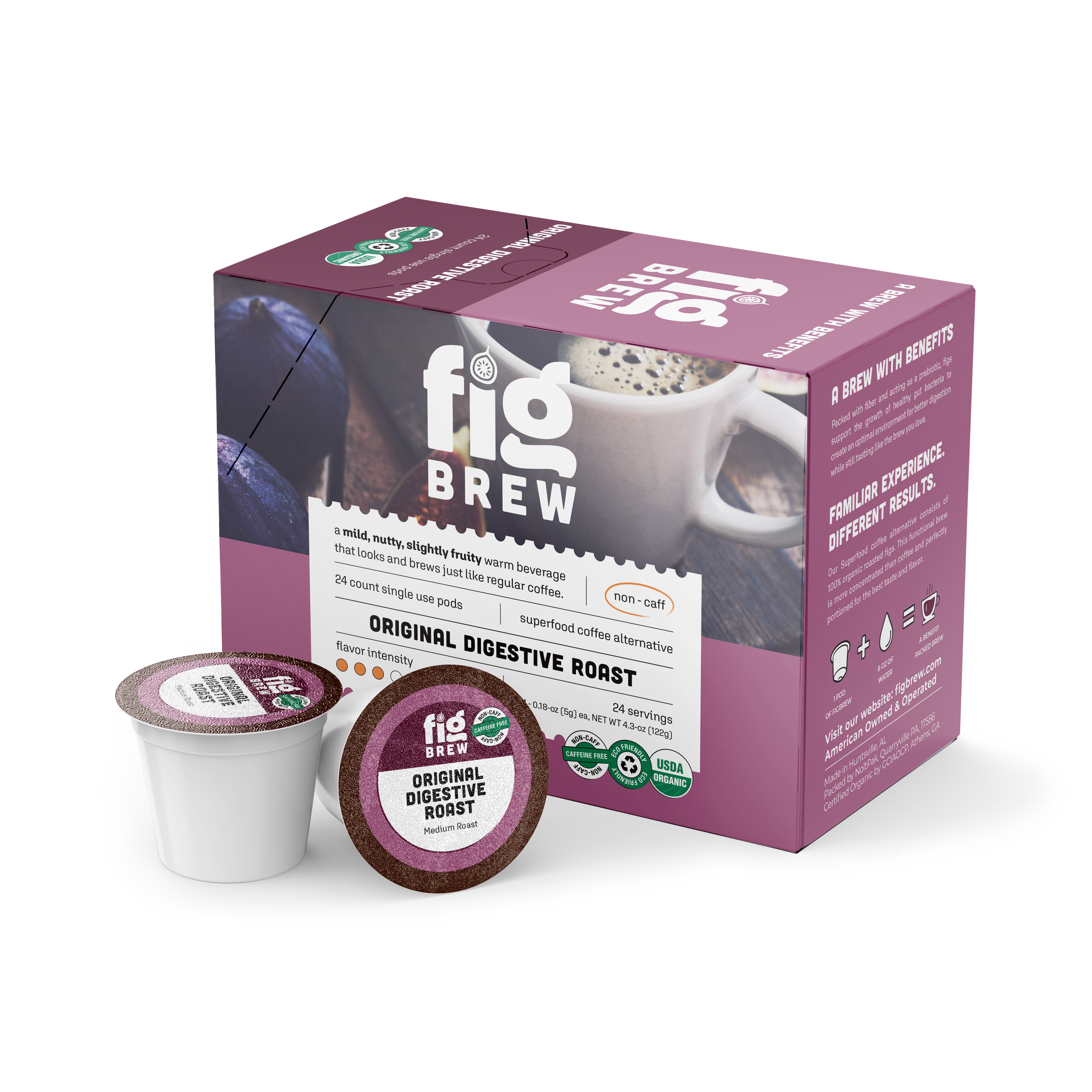 Original Digestive Roast 24ct Single Use Pods