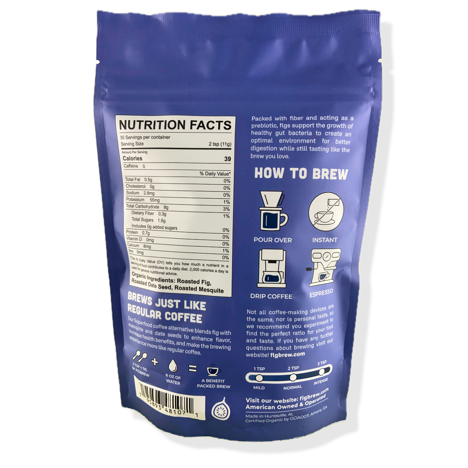 Morning Prebiotic Blend 12oz Bag