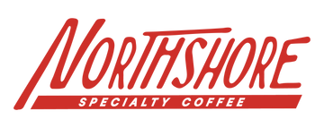 Northshore Specialty Coffee Logo in Red